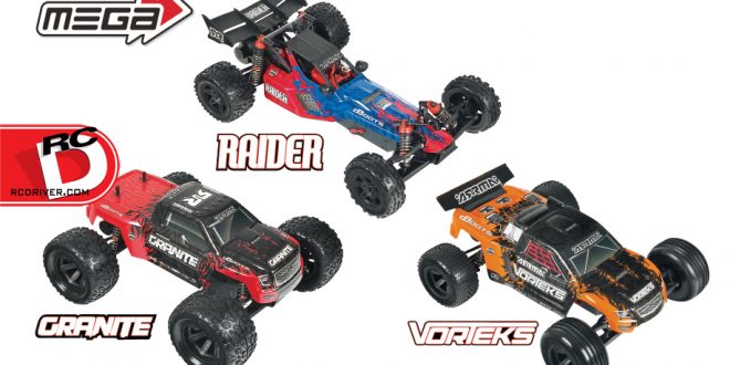MEGA Series Vehicle Updates for 2016