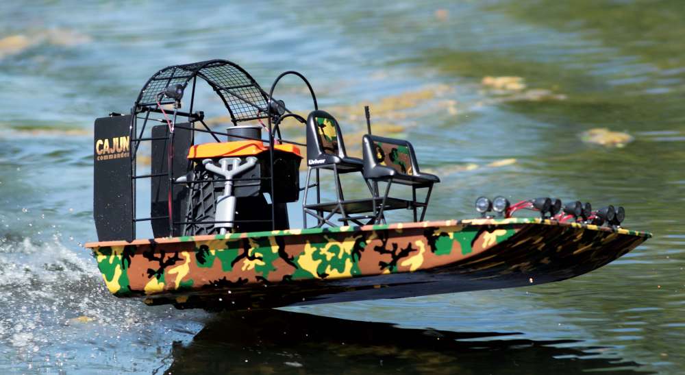 Aquacraft’s Brushless Electric RTR Airboat, The Cajun ...