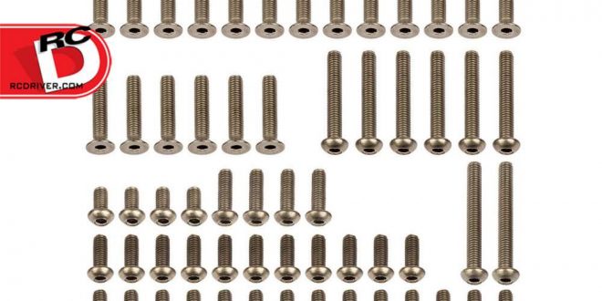 Team Associated - Factory Team RC10B6 Titanium Screw Kit copy