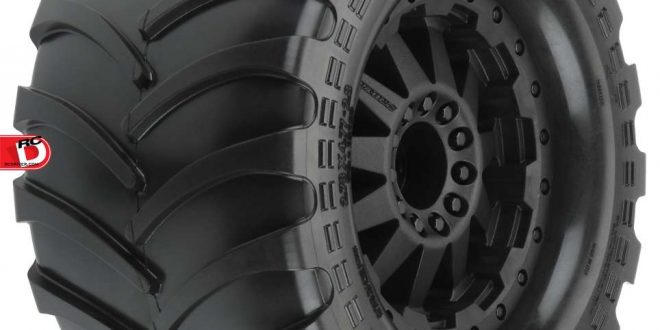 Pro-Line - Destroyer 2.8 All Terrain Tires Mounted on Black F-11 Wheels