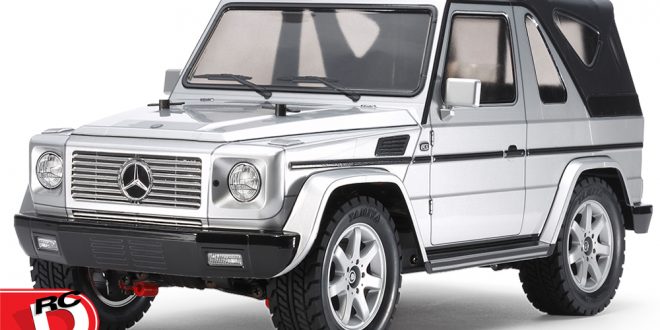 Tamiya - Mercedes-Benz G 320 Cabrio MF-01X with Silver Painted Body copy