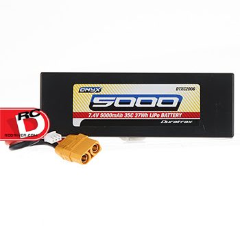 Onyx 2S 7.4V 5000mAh 35C LiPo battery