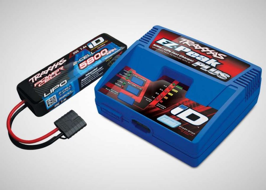 Traxxas 2S Single Battery & Charger Completer Pack - RC Driver