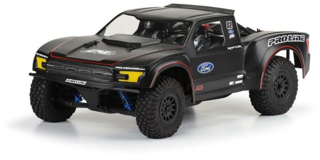 Pro-Line Racing - 2017 Ford F-150 Raptor Clear body for the Yeti Trophy Truck