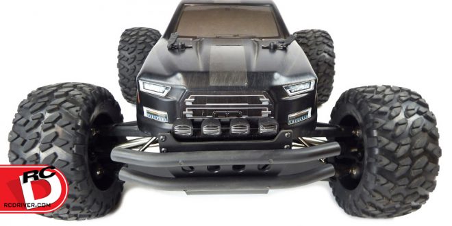 T-Bone Racing - XV4 Front Bumper with LED Lights for the Big Rock _1 copy