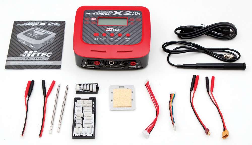 Power Ports - Hitec X2 AC PRO Battery Charger - RC Driver
