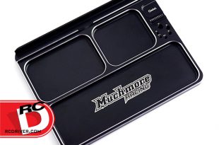 Muchmore Racing - Luxury Aluminum Black Parts Tray 3_1 copy