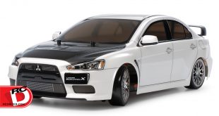 Tamiya - Mitsubishi Lancer Evolution X (TT-02D chassis) drift spec copy