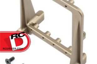 Team Losi Racing - Dual Aluminum Steering Servo Tray for the 5IVE-B copy