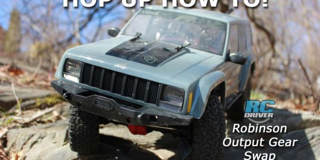 Robinson Racing Axial SCX10 Gear Install