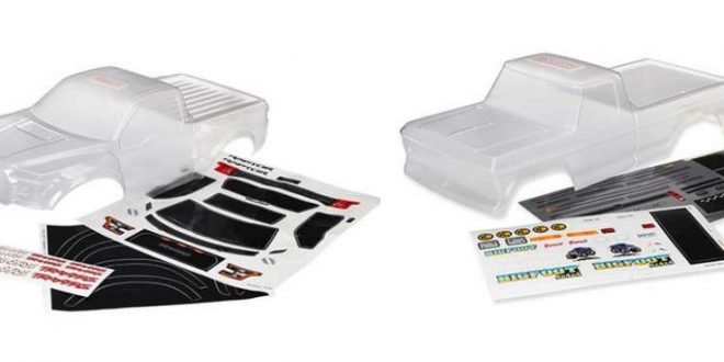 Clear 2017 Raptor & BIGFOOT No.1 Bodies