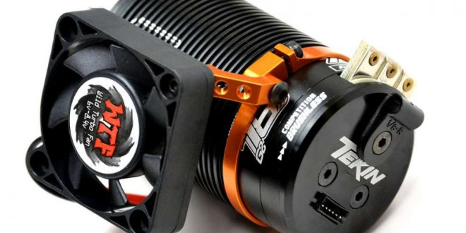 Keep Cool - Exotek 1-8 Exo Clamp On Fan Mount for 1-8 E-Buggies _1