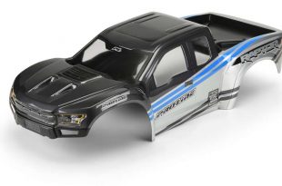 Pre-Painted Pre-Cut 2017 Ford F-150 Raptor Body (Gray Blue)