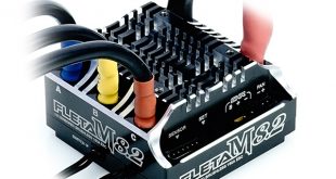 FLETA M8.2 Competition 18th Scale Brushless ESC 180A Black
