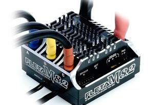 FLETA M8.2 Competition 18th Scale Brushless ESC 180A Black