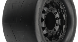 Prime 2.8 Street Tires Mounted on F-11 Black 17mm Wheels