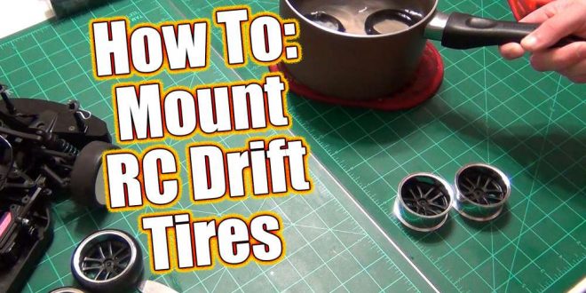 Mount RC Drift Tires