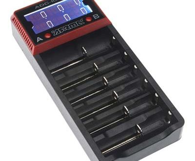 6-Bay Battery Charger