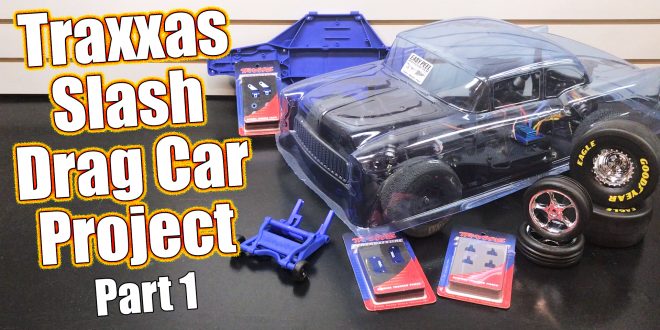 Traxxas Slash RC Drag Car