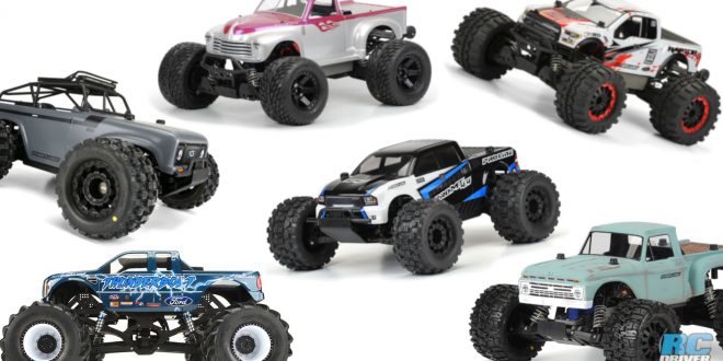 Pro-Line 1/10-scale monster truck bodies