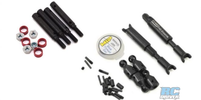 MIP driveline and wide track kit for Traxxas