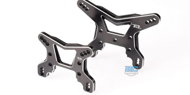 RDRP Aluminum Shock Towers for Associated B74 buggy