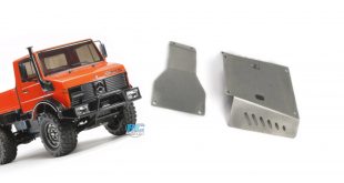 Xtra Speed Stainless Steel Skid Plate for Tamiya CC01