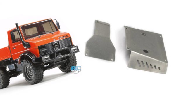 Xtra Speed Stainless Steel Skid Plate for Tamiya CC01
