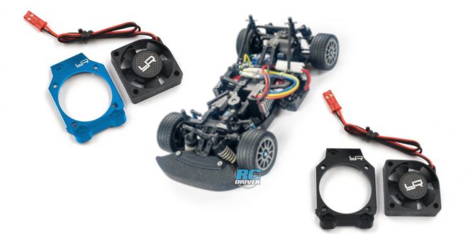 Yeah Racing Aluminum Motor Fan Mount Brace with Fan