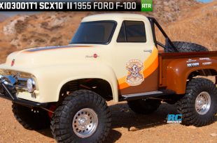Axial 1955 Ford F-100 SCX10 II RTR rock crawler