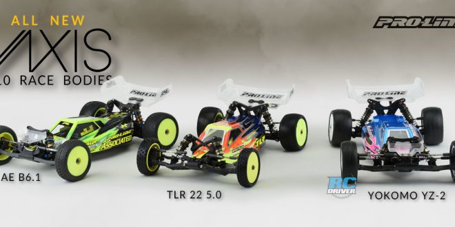 Pro-Line Axis series of race bodies for 1/10 2WD Buggy