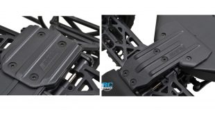 RPM Front & Rear Skid Plates for Losi Tenacity