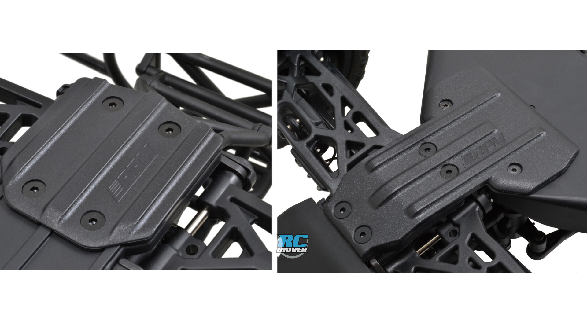 RPM Front & Rear Skid Plates for Losi Tenacity RC Driver