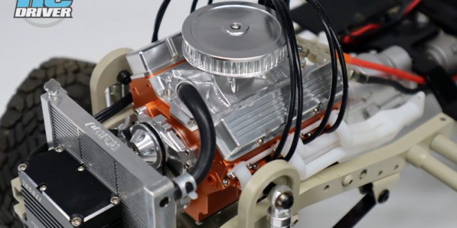 Get real with the 1/10 RC4WD V8 Scale Engine