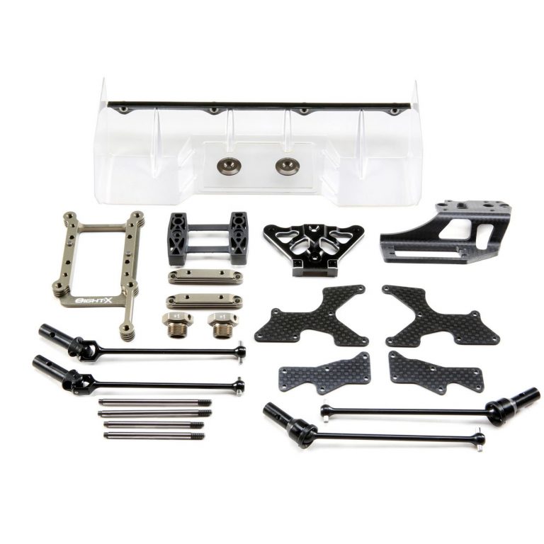 Support D'aile Pour Team Losi 8XT - Pièce TLR240016, En Composite, Pour Voiture RC