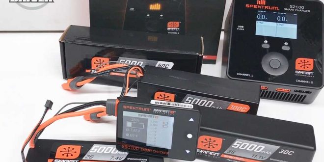 Spektrum Smart Technology S2100 Charger, LiPo Batteries & Checker Overview