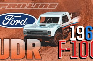 Pro-Line Pre-Cut 1967 Ford F-100 Race Truck Clear Body for UDR