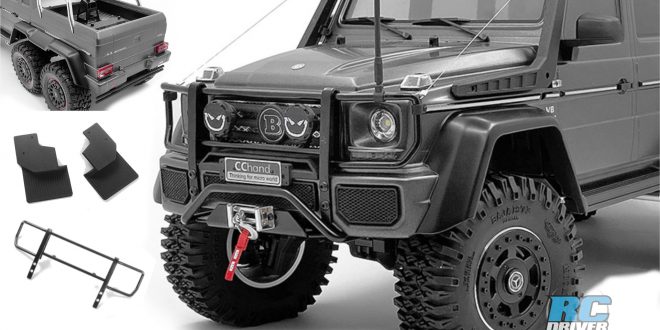 RC4WD scale parts for the Traxxas Mercedes-Benz 6x6