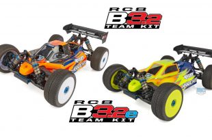 New Team Associated parts for RC8B3.2 & RC8B3.2e