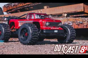 Arrma 1/5 Outcast 8S BLX 4WD Brushless Stunt Truck