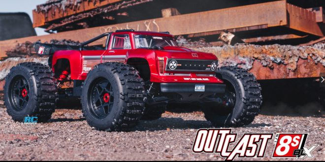 Arrma 1/5 Outcast 8S BLX 4WD Brushless Stunt Truck