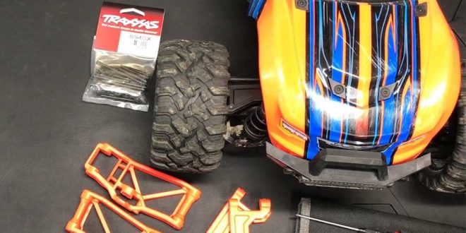 Suspension Arm & Pin Swap - Traxxas Maxx