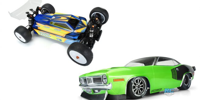 Pro-Line 1972 Plymouth Barracuda and Axis Light Weight Car Bodies