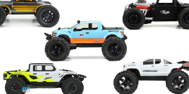 Editor’s top 5 Pro-Line body picks for 1/8 monster trucks