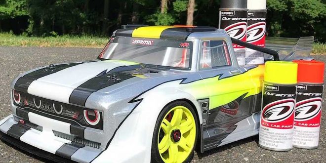 How To Spray An RC Body With Duratrax RC Car Paint