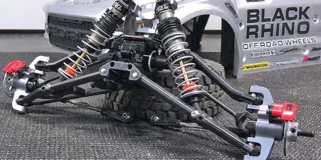 Losi Baja Rey Build Part 2 - Installing Front Suspension