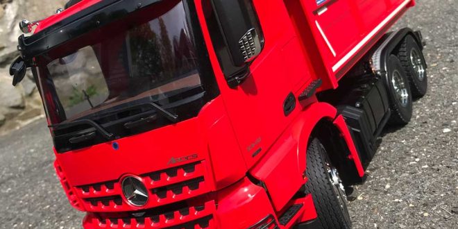 Tamiya Mercedes-Benz Arocs 3348 Tipper Truck Review