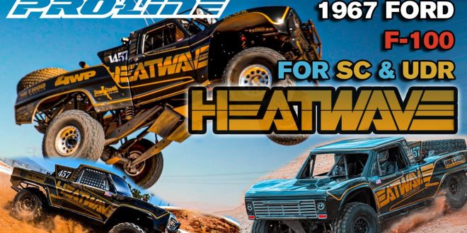Pro-Line Pre-Cut Ford F-100 Heatwave Edition Bodies