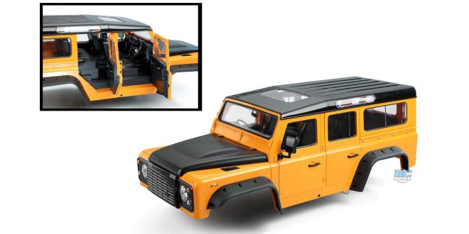 Xtra Speed D110 Hard Plastic Scale Crawler Body