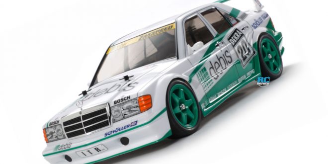 Key hop-up options for the Tamiya Mercedes-Benz 190E “Debis”